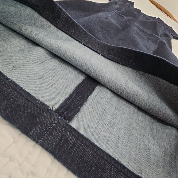 Banana Republic Angled Seam Pencil Dress Women's Sz 0 Short Sleeve Navy NWOT - Picture 6 of 16